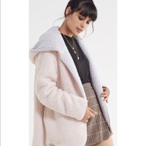 Urban Outfitters Reversible Teddy Coat